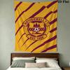 Motherwell FC Wall Tapestry Aesthetic Wall Hanging Printed Fabric Blanket Decorative Tapestries for Bedroom Living Room Home Decor