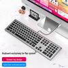KB460 Ультратонкая RGB-подсветка Бесшумная Проводная Клавиатура для Игр и Офиса
