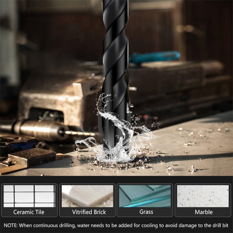 3mm/ 4mm/5mm/6mm/8mm/10mm/12mm Drill Bit Universal Drill Bit Drilling Tool Cemented Carbide Drill Bit Wall Hole Opening Power Tools Accessories