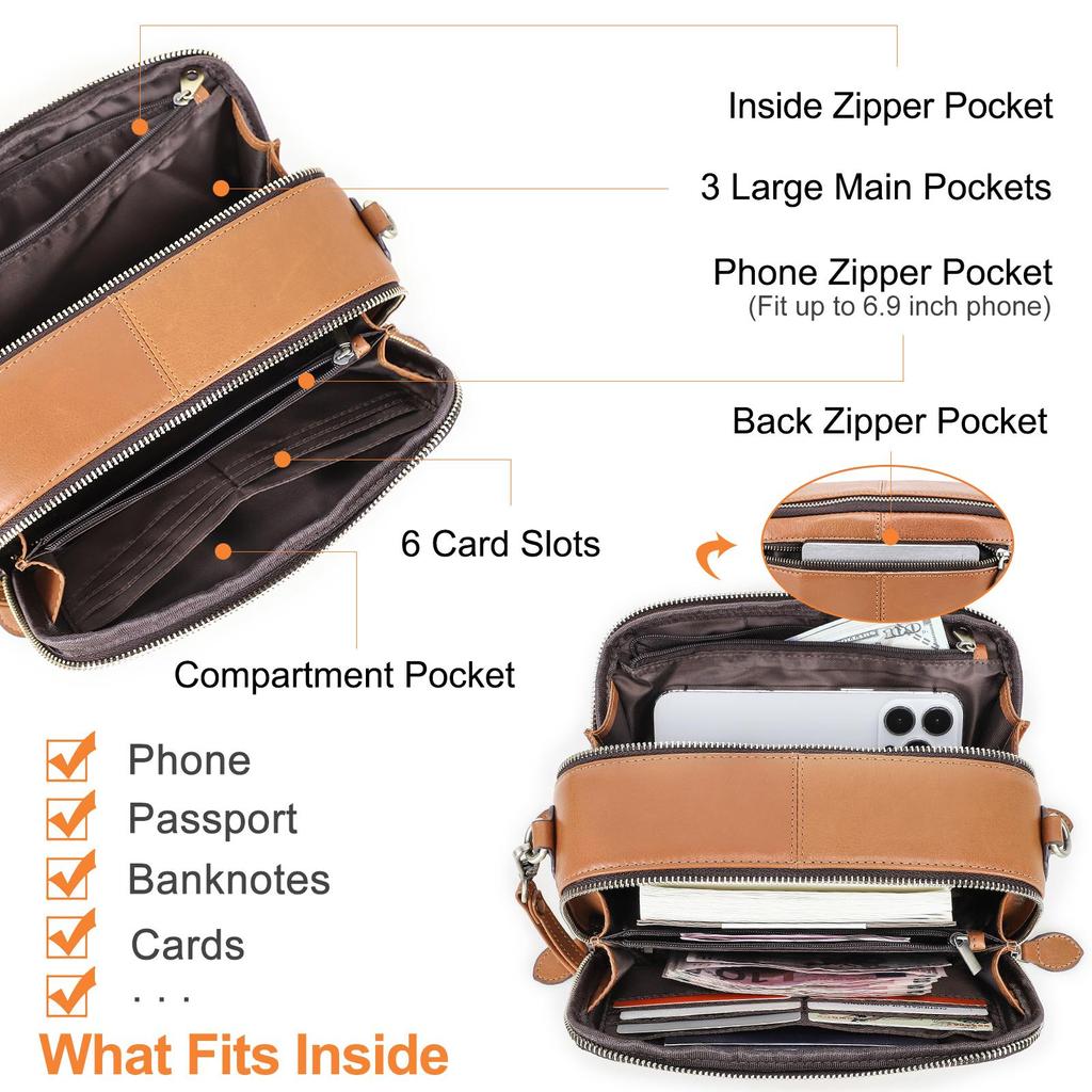 CONTACT'S Сумки на плечо из натуральной кожи для женщин Роскошные дизайнерские женские сумки на ремне Сумки Карманы для телефонов Держатели для карт Кошельки