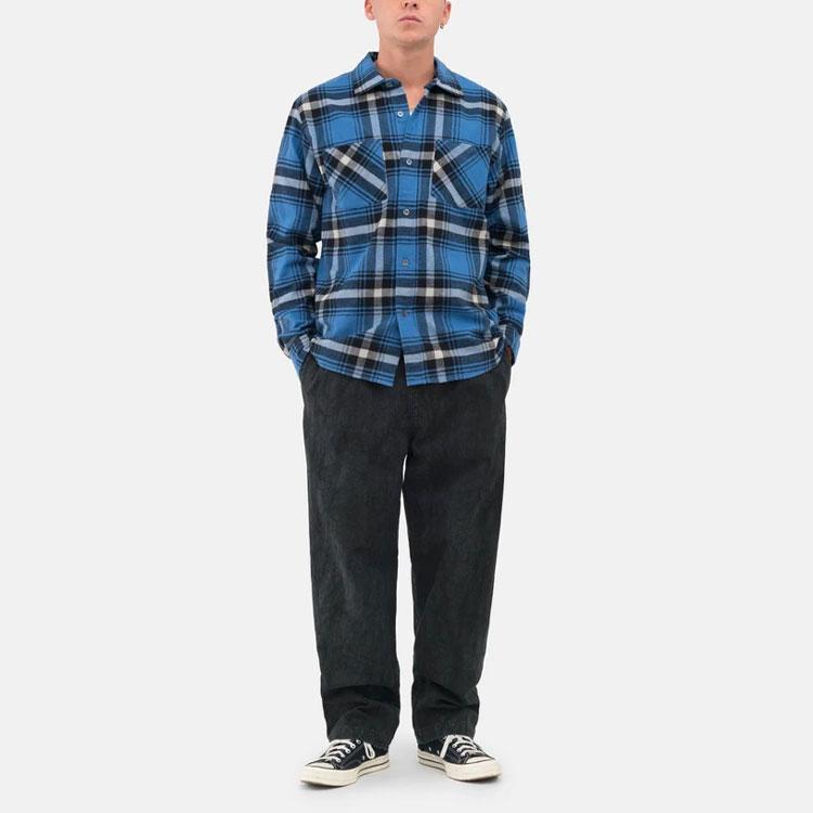 Stussy Classic Bailey Plaid Long Sleeve Shirt 1110202