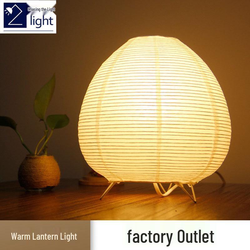 Nordic Modern Lantern Table Lamp - Sleek Design for Bedroom, Study, B&B, Hotel, or Cafe.