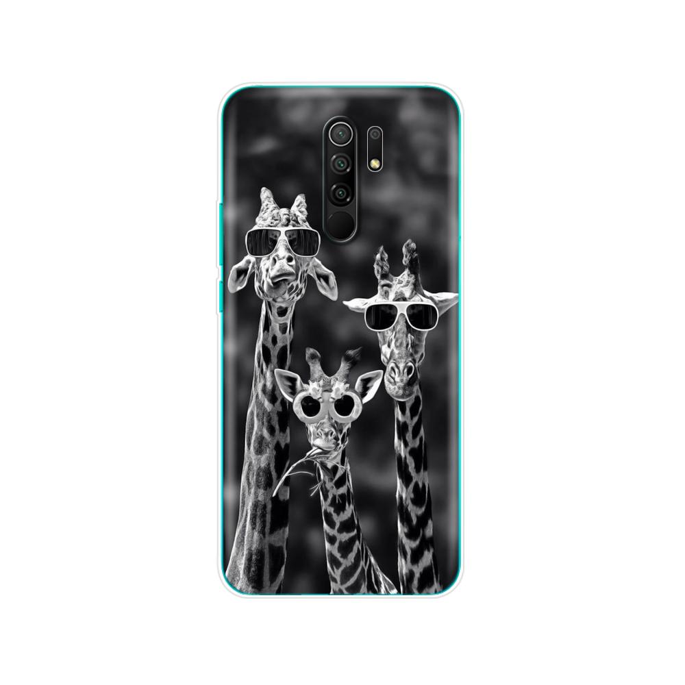 For Xiaomi Redmi 9 Case Silicon Back Cover Phone Case For Redmi 9 Soft Case 6.53 Inch Etui Coque Bumper Shockproof Protective