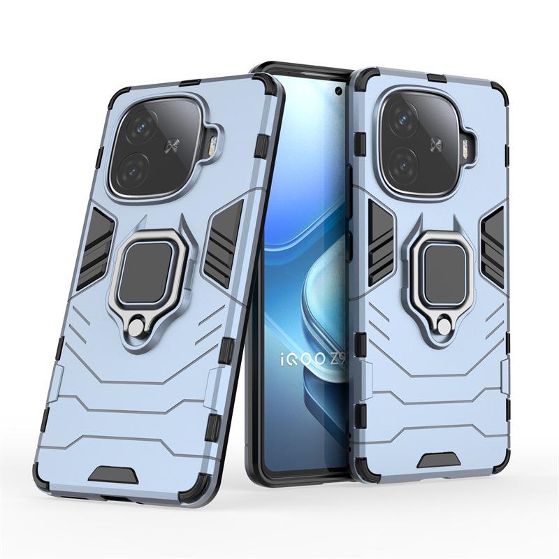 Применимо к чехлу для мобильного телефона VIVO IQOO Z9 Turbo + Black Panther, держателю IQOOZ8, противоударному защитному чехлу IQOOZ7