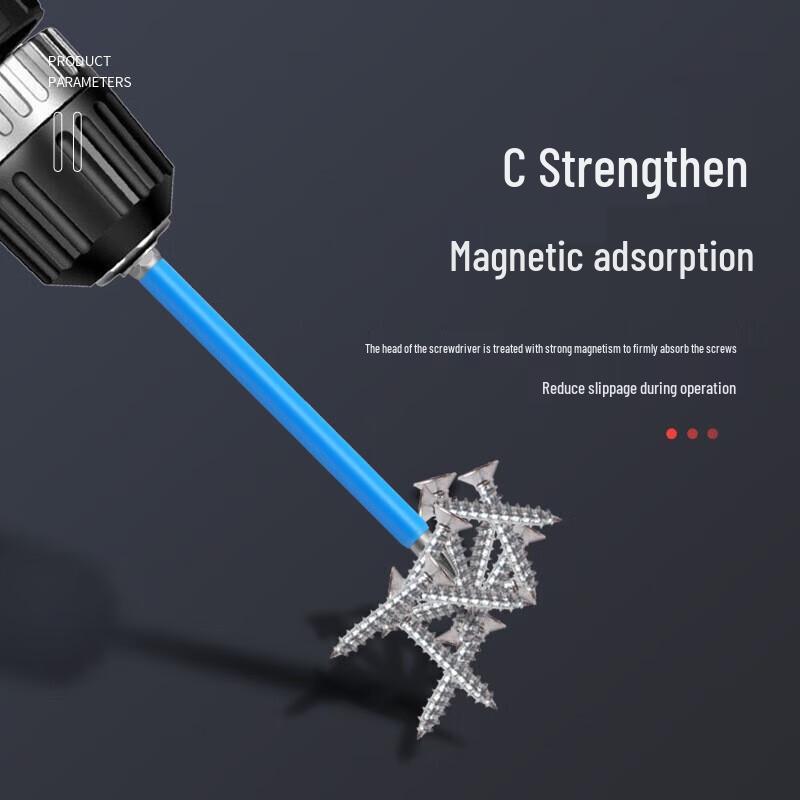 Phillips Anti-Slip Magnetic Screwdriver Bits