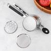 Ricer for Mashed Potatoes Stainless Steel Potato Press Manual Juicer Potato Masher Professional Kitchen Tool