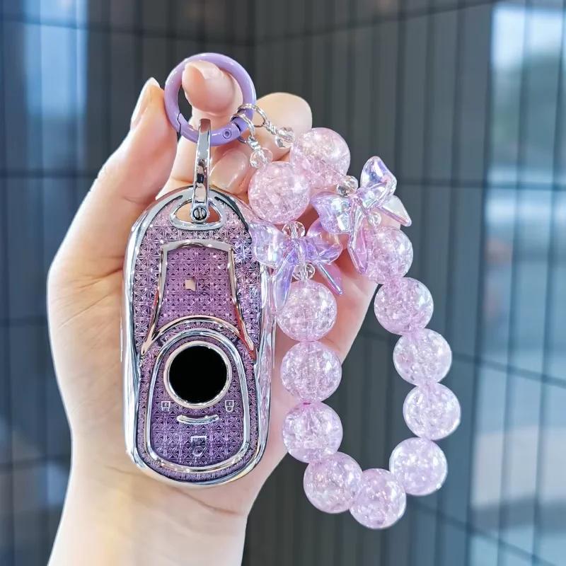 Suitable For 23 Buick Gl8 Keycases 17-22 Gl8 Avenir Keycover Key Shell Keychain Buckle Case For Women