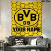 Custom Bvb Wall Hanging Printed Fabric Blanket Decorative Tapestries for Bedroom Living Room Home Decor