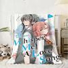 Anime Whisper Me a Love Song Throw Kid-Friendly Flannel Throw Blanket Soft Warm Anti-Static Washable All Season
