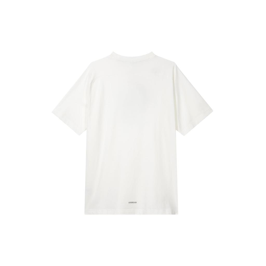 Adidas Футболка сборной Италии по футболу с принтом и рукавами реглан, мужская, белая IU2120