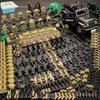 LEGO-Compatible Ghost Police Special Forces Desert Minifigure Building Blocks Educational Toy for Kids