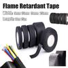 10/15 Meter Heat-resistant Flame Retardant Tape Adhesive Cloth Tape For Car Cable Harness Wiring Loom Protection Width 9/15/19/25MM