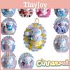 Adorable 3.14in Sanrio Cinnamoroll Plush Pendant Keychain Stuffed Doll Kids Gift