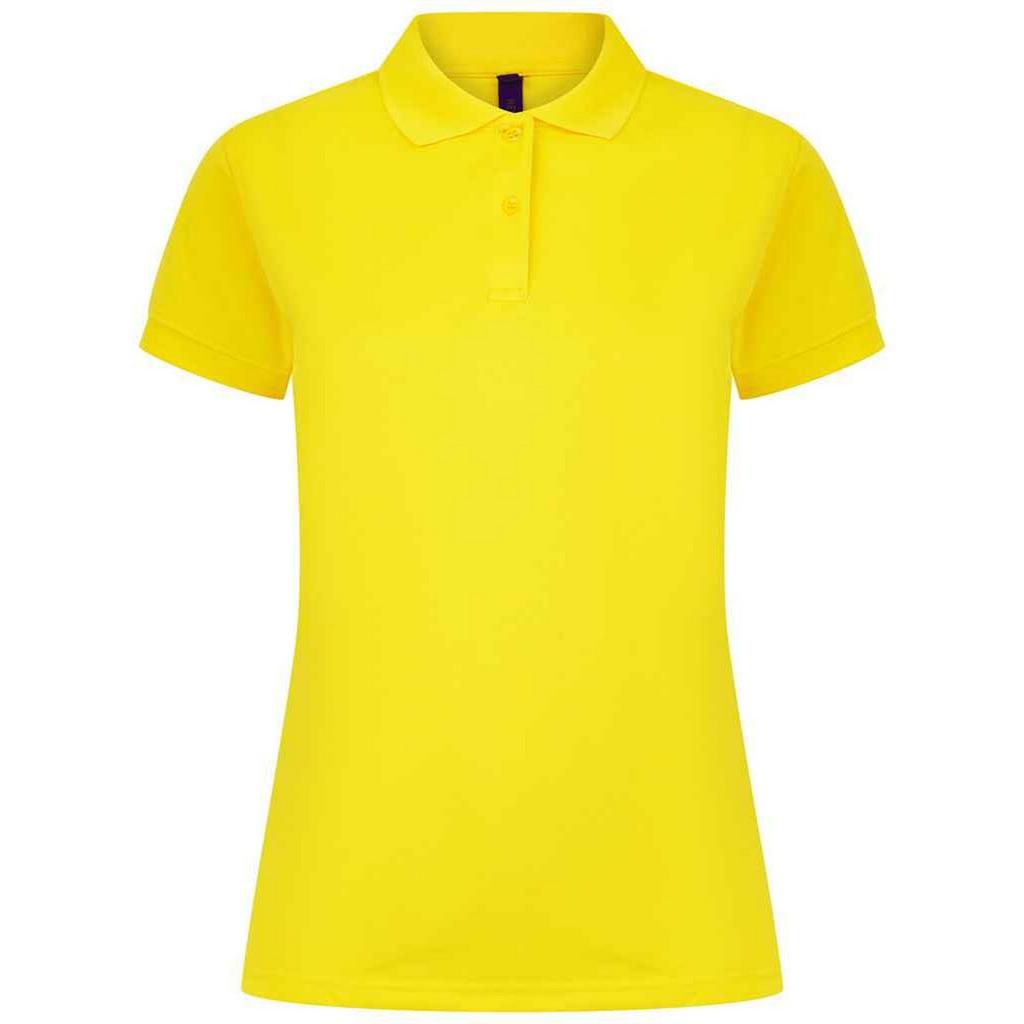 Henbury Womens/Ladies Pique Polo Shirt