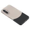 For Samsung Galaxy A56 5G Case Dual Color Splicing Matte PC Phone Cover Large Camera Cutout