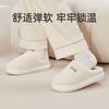 Fine-tuned Cotton Slippers Women's Autumn and Winter Plush Couple Home Indoor Household Heating Floor Non-slip Men