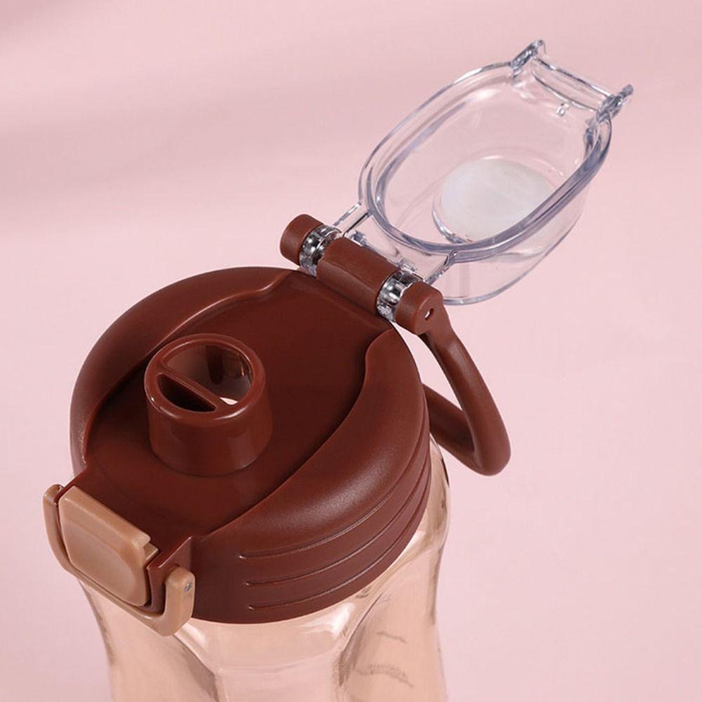 Бутылка для воды из ПК с соломинкой, большой емкости, спортивный чайник, питьевая спортивная летняя кружка для воды
