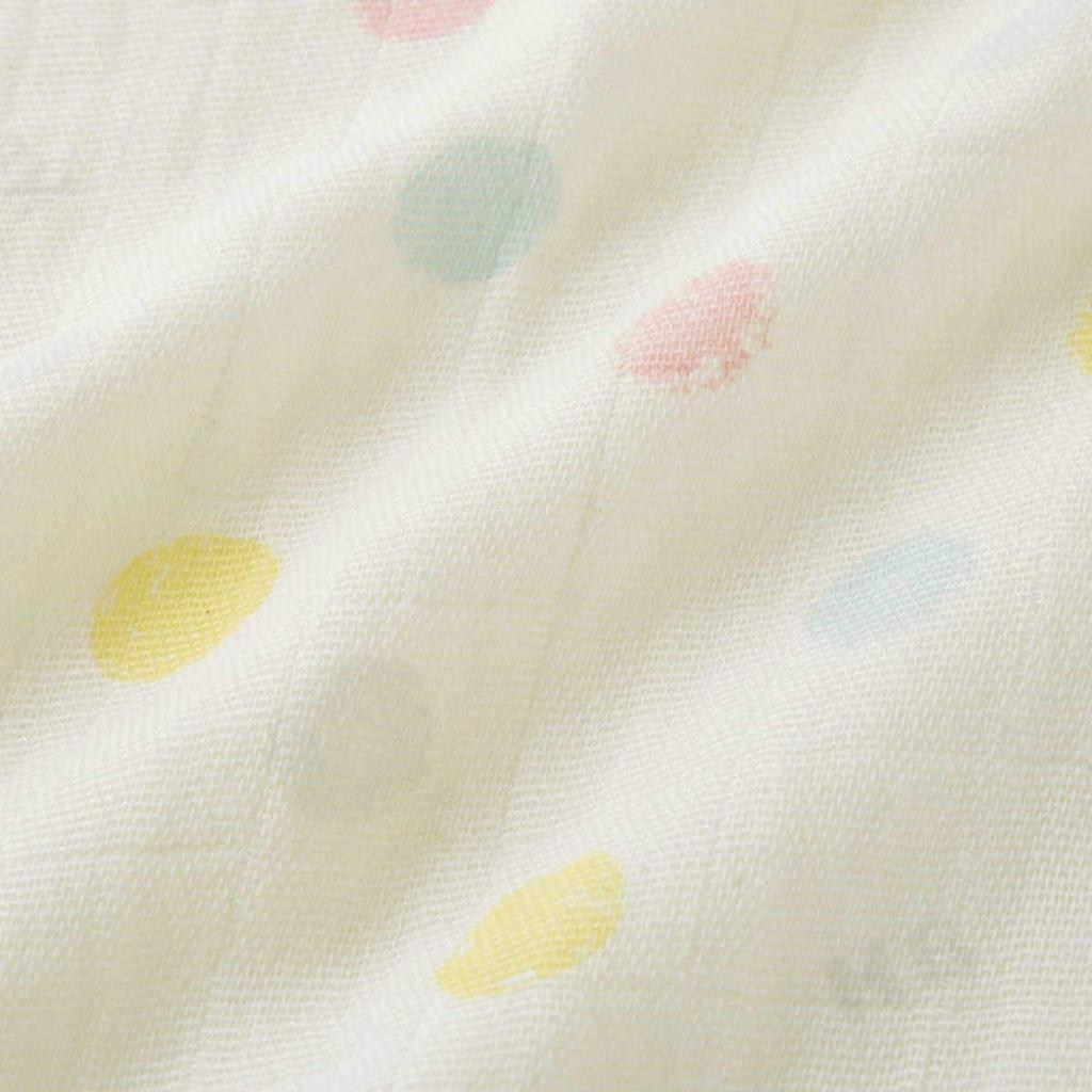 MIKI HOUSE HOT BISCUITS Gauze Handkerchief Set 76-8025-459 (ONE SIZE, Ivory)