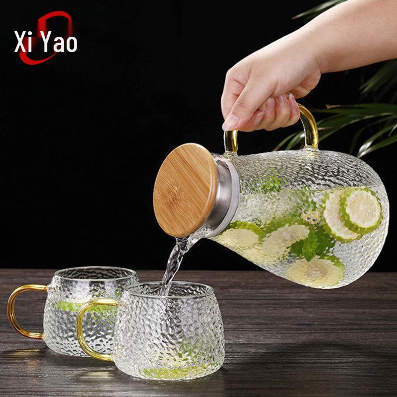 Xiyao Heat-Resistant Glass Water Pitcher Set