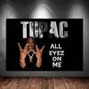 Tupac Poster 100% Round Full Drill 5D DIY Diamond Painting Embroidery Cross Stitch Rhinestone Décor