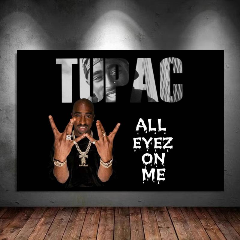 Tupac Poster 100% Round Full Drill 5D DIY Diamond Painting Embroidery Cross Stitch Rhinestone Décor