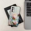 Ботаническая живопись Чехол для Samsung Galaxy A53,31,52,72,41,22,73,32,71,Note,J7,8,9,5G Мягкий Черный Силиконовый Чехол для Телефона