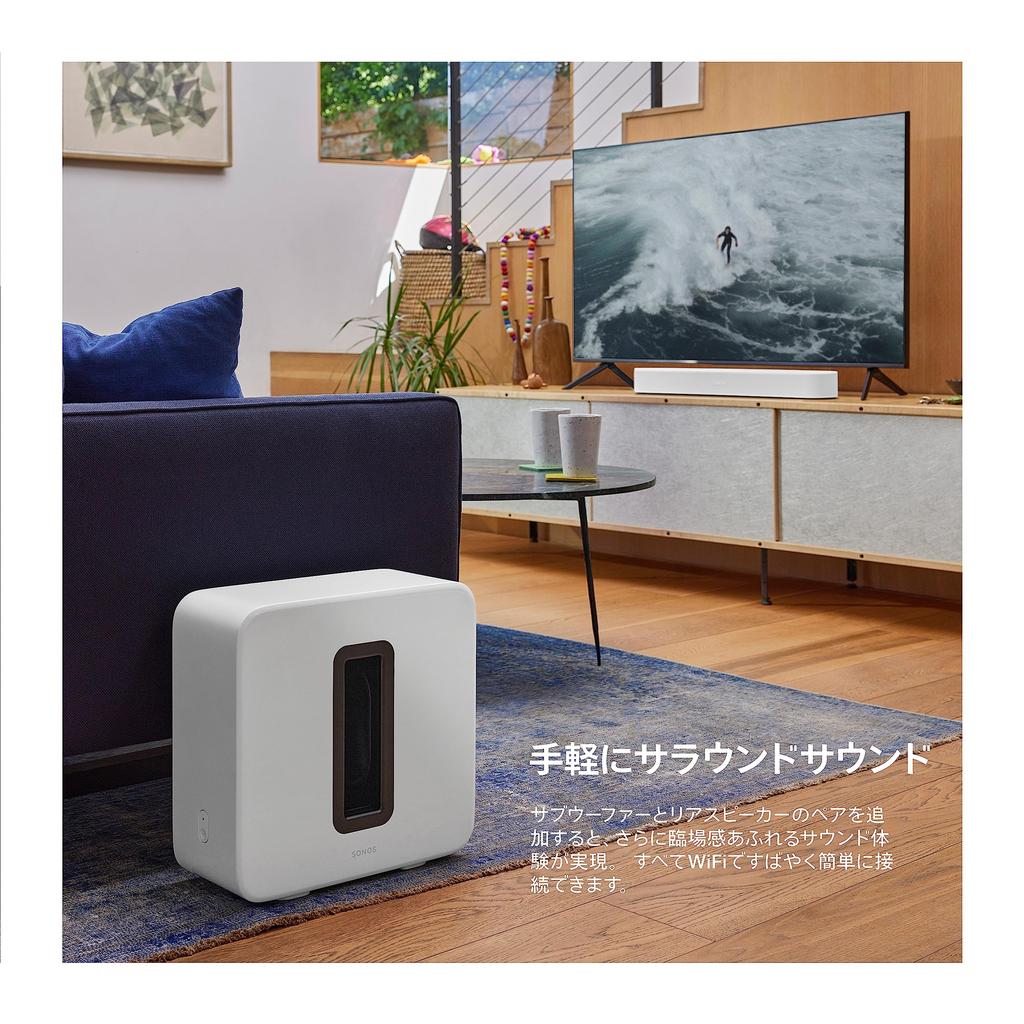 Саундбар Sonos для ТВ Beam с поддержкой Dolby Atmos, совместимый с Amazon Alexa, ТВ-динамик BEAM2JP1BLK Черный