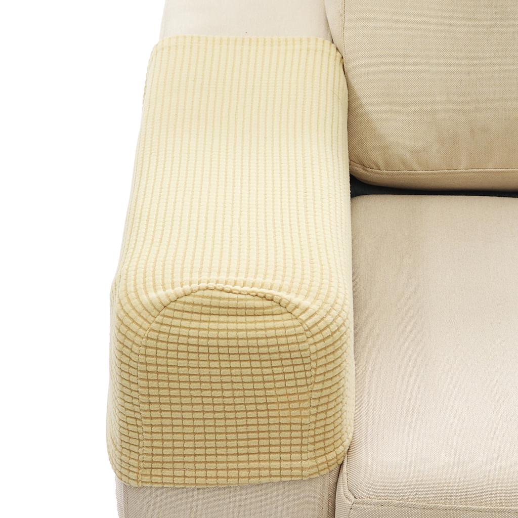 Removable Arm Stretch Sofa Couch Chair Protector Armchair Cover Armrest Sofa Cover Solid Couch Cover