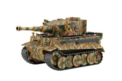 Chibimaru Военная Серия №6 EX-1 Tiger I Михаэль Виттман (с травлеными деталями) Пластиковая модель