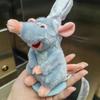 Новая 15-см Магнитная Плюшевая Игрушка Шеф-повар Реми из Рататуя Кукла для Декора Комнаты Плюшевая Кукла на Плечо Ребенка Игрушка-Повязка на Голову Подарок на День Рождения