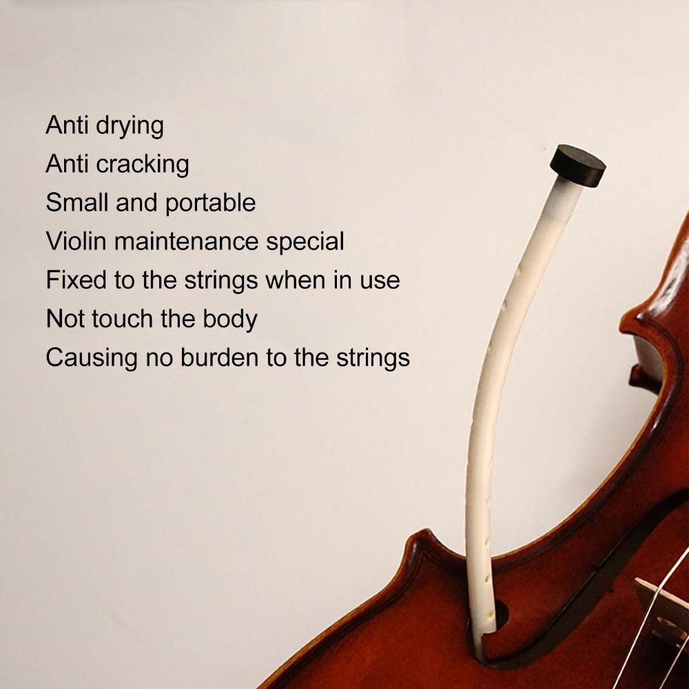 Portable Design Violin Humidifier Rubber Material F-Hole Humidifier Humidity Control