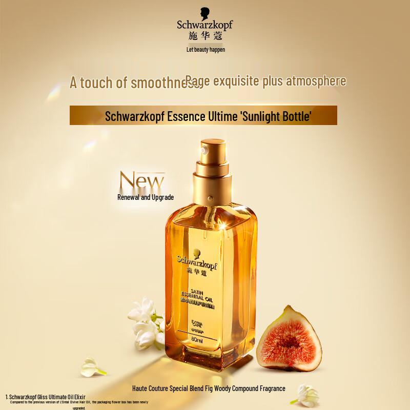 Schwarzkopf Gliss Масло для волос Essential Oil Smooth & Shine