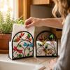 Waterproof Paper Towel Shelf Sturdy Napkin Box Creative Tissue Dispenser  Countertops