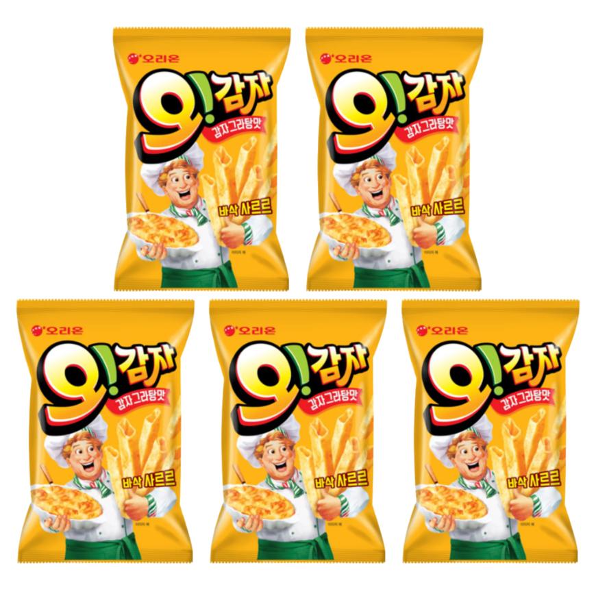 Orion Ой! Вкус картофельного гратена (50 г / 95 г), Луковый вкус (95г), Вкус соуса барбекю для макания (136g), Вкус соуса сладкий чили для обмакивания (136g)  (16 вариантов)