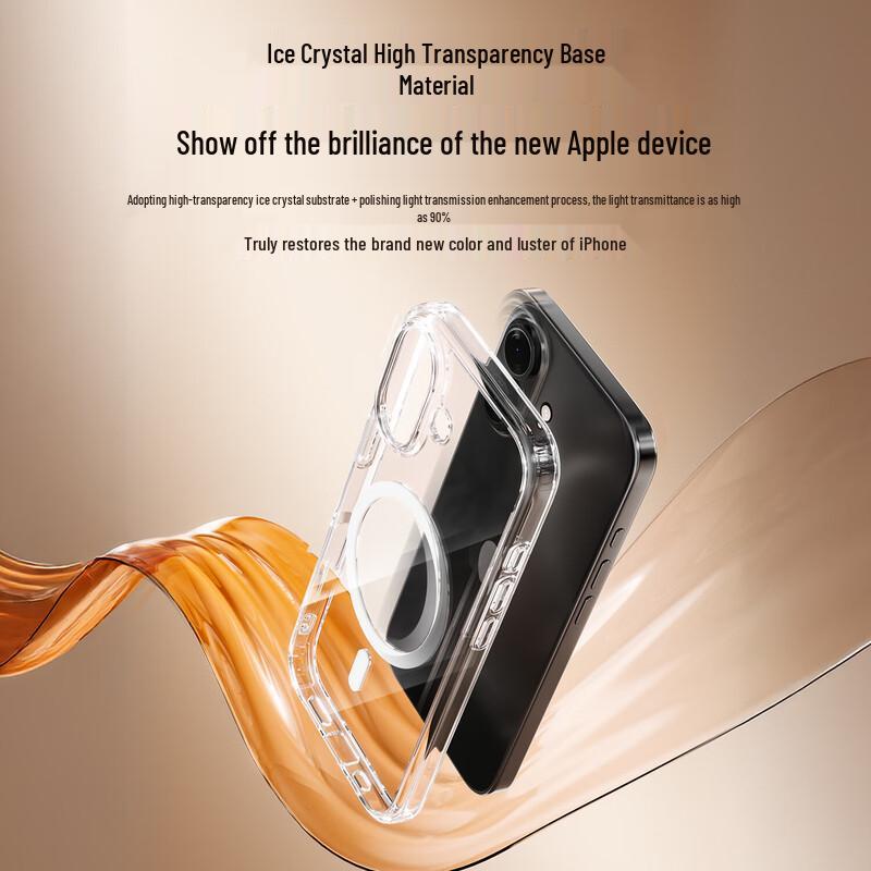 BIAZE MagSafe Transparent Anti-Drop Phone Case for iPhone Air