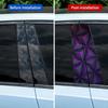 2Pcs Car Stickers B Pillar Center Column Covers DIY Scratch Resistant Decoration Sticker Waterproof