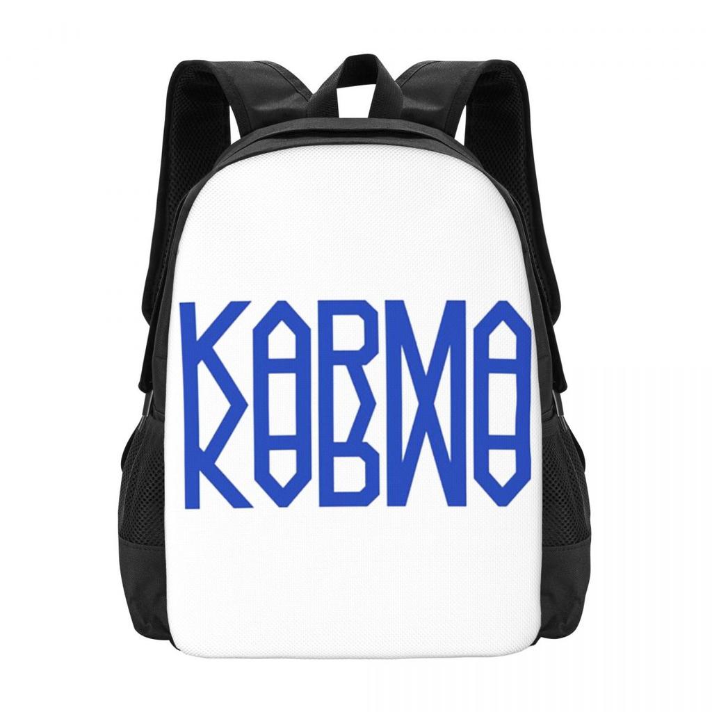 Kpop Album 2025 KARMA Backpack Hot Sale Daypack Large Capacity Children BookBag School Bag Shoulder Bags for Men Women