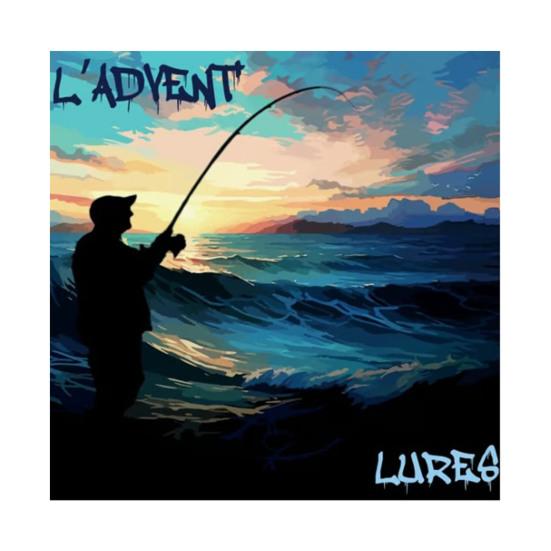 Рыболовный Адвент-календарь 24 дня Календарь обратного отсчета до Рождества с набором рыболовных приманок для взрослых мужчин и юношей-подростков