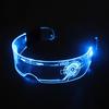 1 Piece Performance Props Colorful Luminous Planet Led Glasses For Music Bar Ktv Neon Party Halloween Decoration Goggles