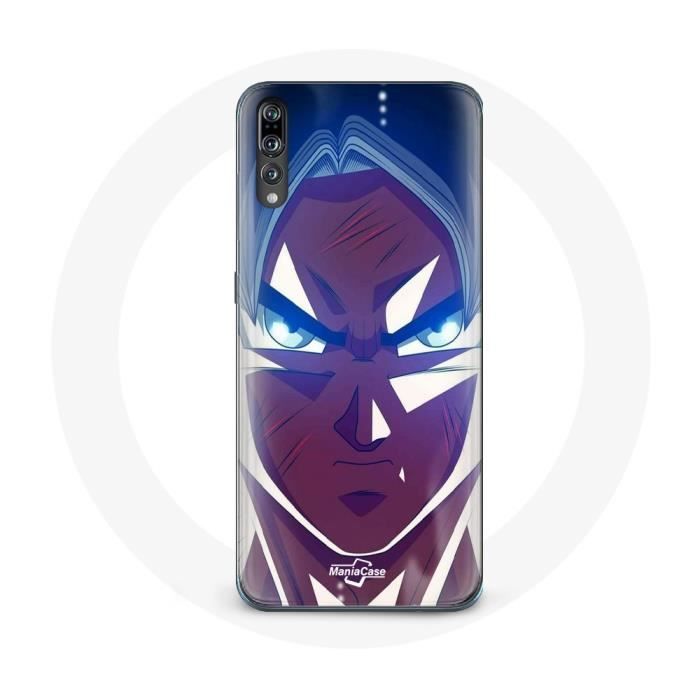 Coque pour Huawei p20 Dragon Ball Goku Visage énervé