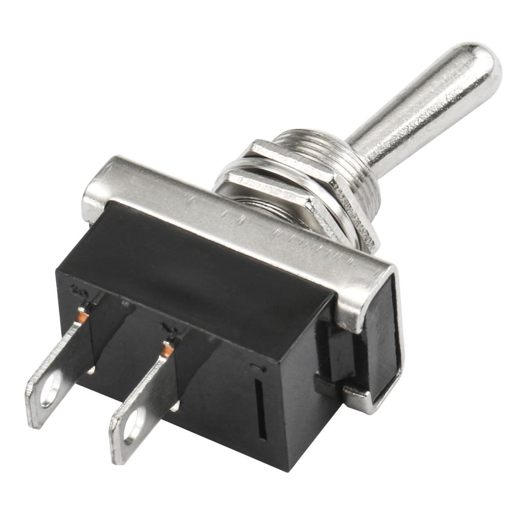 Heschen Металлический тумблер Flick Flip 12 В 25 А, KN3D-101, вкл./выкл. 2 положения 2 штырька для подсветки приборной панели автомобиля