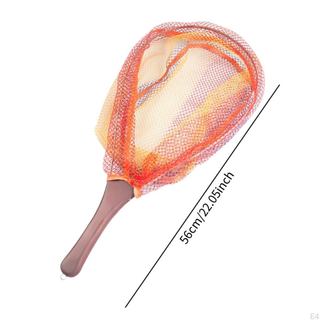 Fishing Mesh Net Gear Anti Slip Handle Foldable Landing Nets