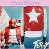 Street Fighter Terry Bogard Cosplay Suit With Polyester Material For Anime Conventions
