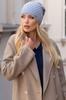 Centuria Viscose Cap with Shiny Finish, Sky Blue