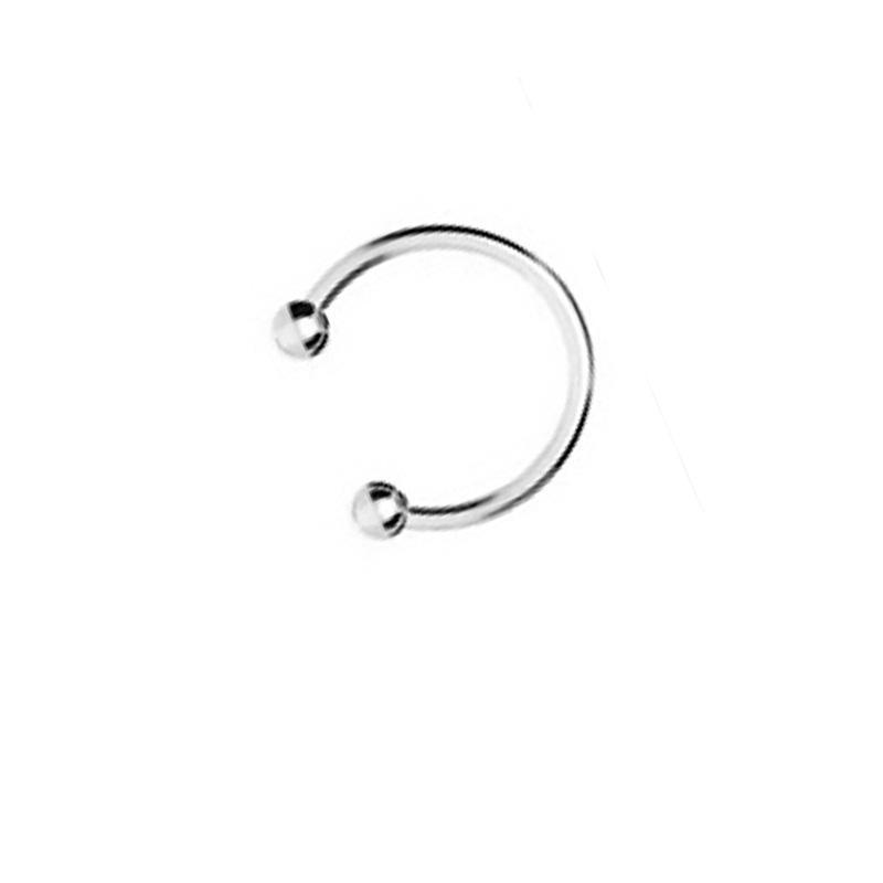 Тенденция хрящевой перегородки для губ, уха, кольца для носа, обруч, бусина, без пирсинга
