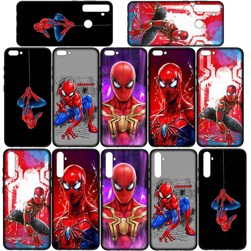 Phone Case for iPhone 17 16 15 Xiaomi Poco F8 F7 X7 X6 M8 C85 C75 C71 Redmi Note 14 13 12 11 Pro Max A3 14C 13C 15C Comics Spiderman Spider Man Cover