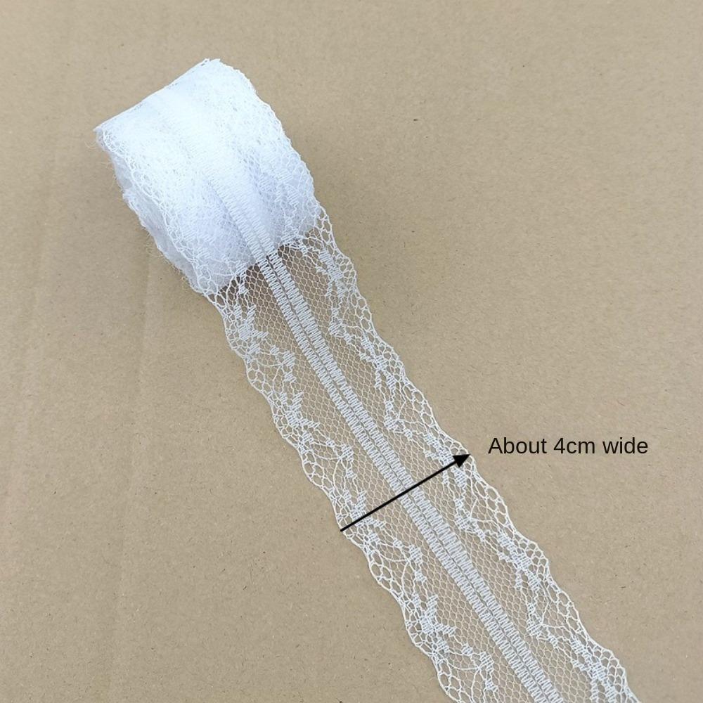 Белое кружево DIY аксессуары для одежды вышитые кружевные швейные ленты новый упаковочный материал