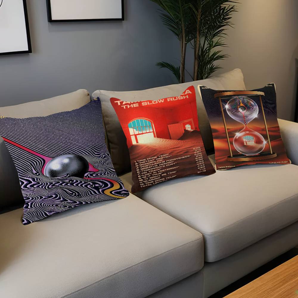 Новая психоделическая наволочка Tame Impala, наволочка для подушки, автомобильная наволочка для дивана, рождественский подарок, 40x40см 45x45см