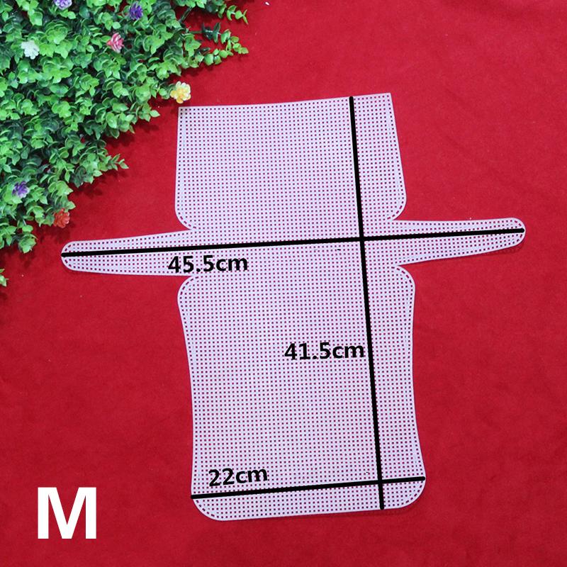 1шт вязание и ткачество вязаный помощник сетчатый лист полиэтиленовый пакет аксессуары вспомогательный синель легко