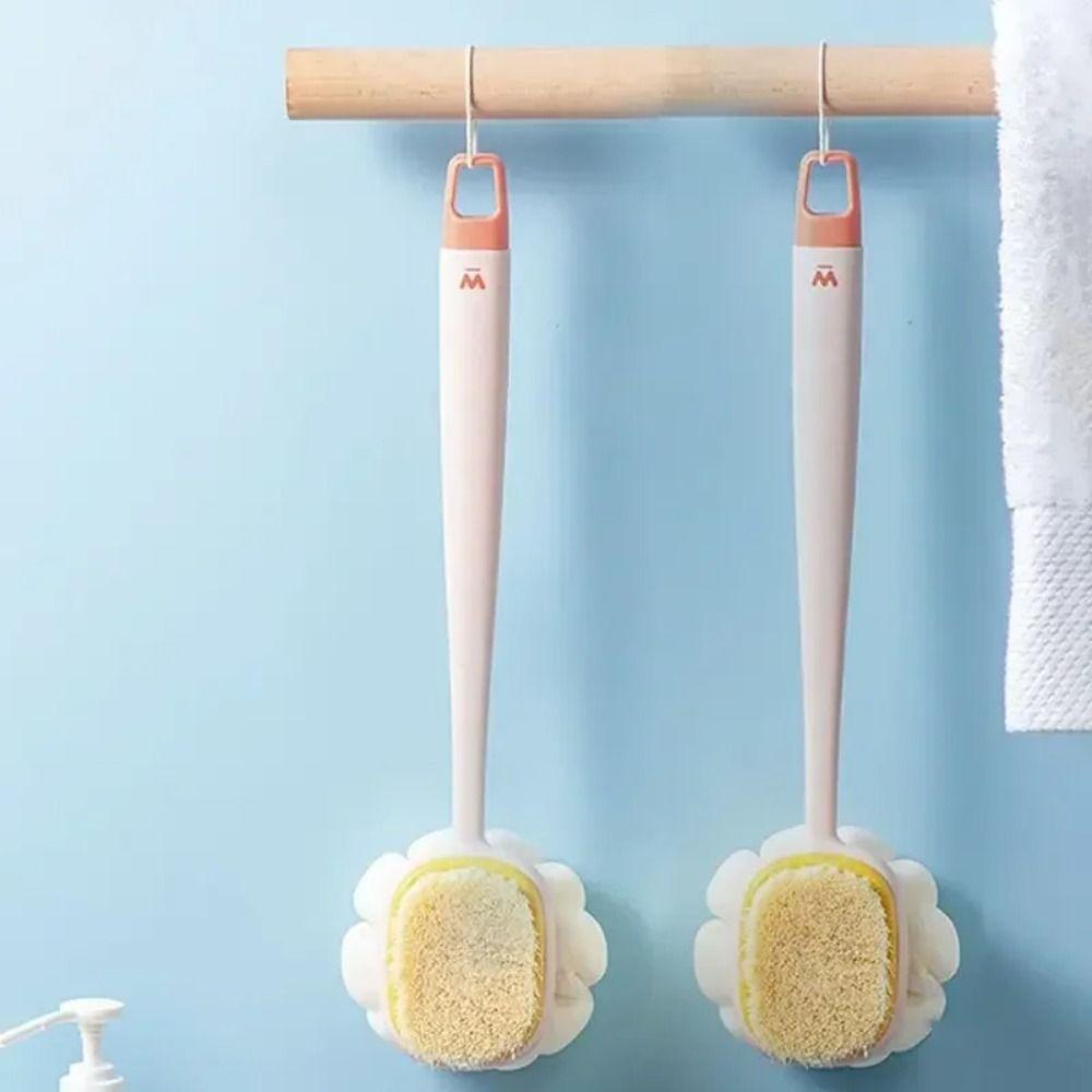 PP Shower Brush Long Handle Body Exfoliating Brush Multifunctional Bath Brush
